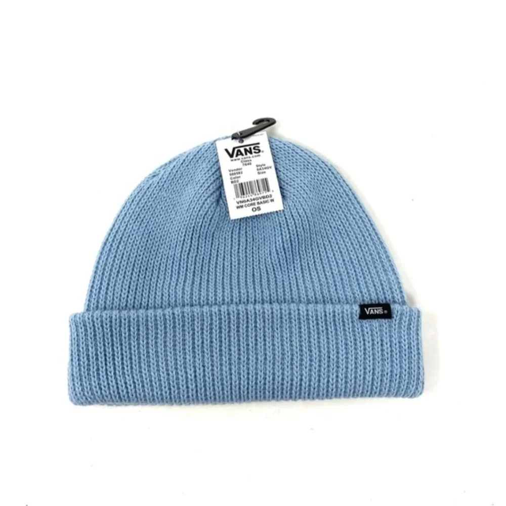 VANS Core Basic Beanie Blue Women’s Hat Unisex One Size VN0A34GVBD2